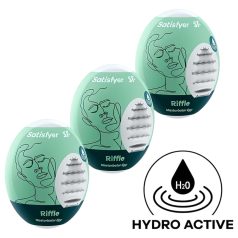 Satisfyer Egg Riffle - masturbaatiomuna setti 3 kpl