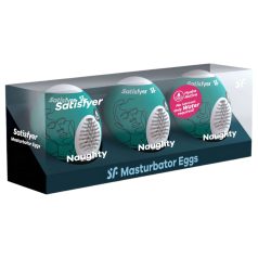 Satisfyer Egg Naughty - masturbointimunat setti 3 kpl