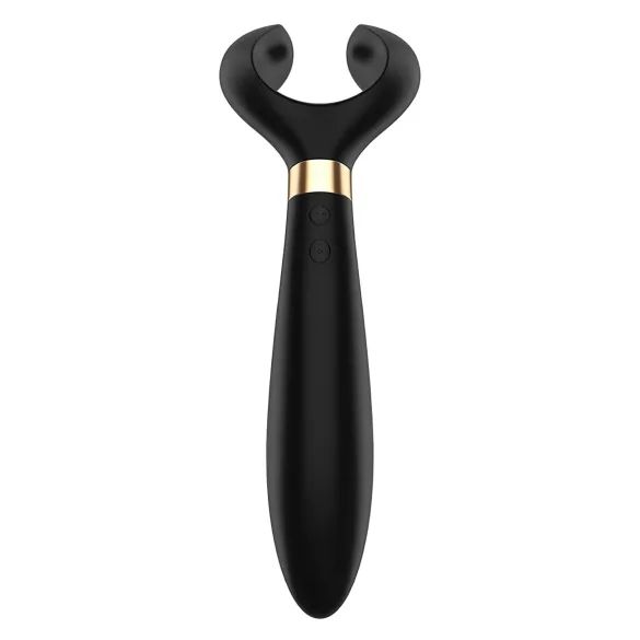 Satisfyer Endless Fun - parivibraattori - ladattava, vedenkestävä - musta