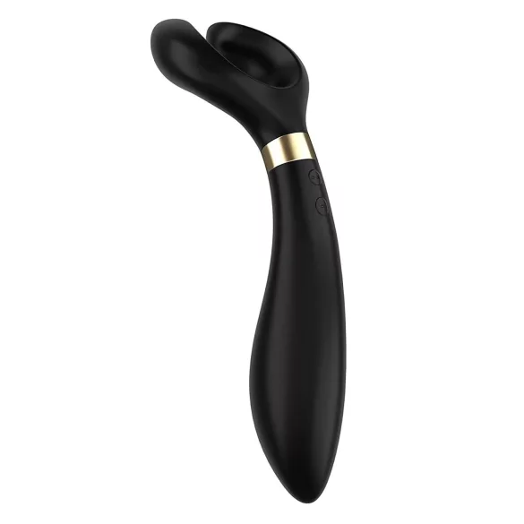 Satisfyer Endless Fun - parivibraattori - ladattava, vedenkestävä - musta