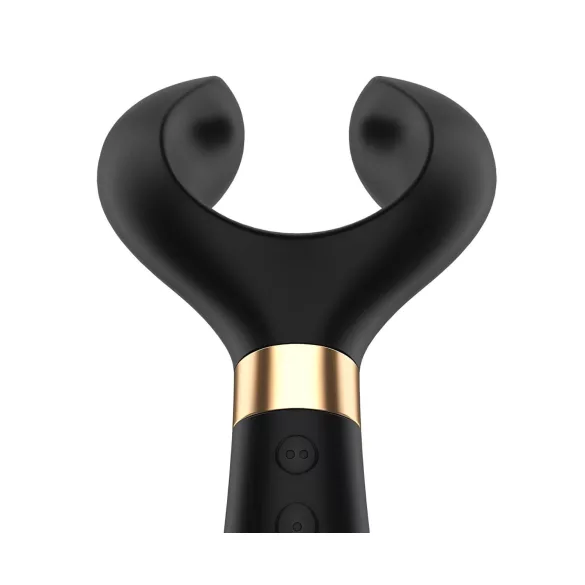Satisfyer Endless Fun - parivibraattori - ladattava, vedenkestävä - musta
