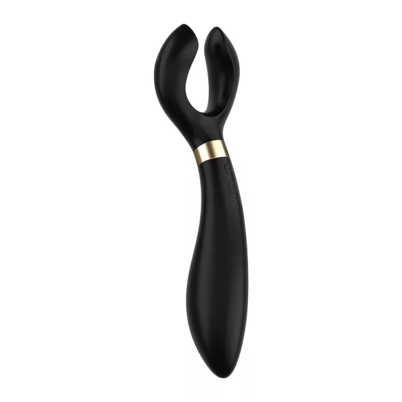 Satisfyer Endless Fun - parivibraattori - ladattava, vedenkestävä - musta