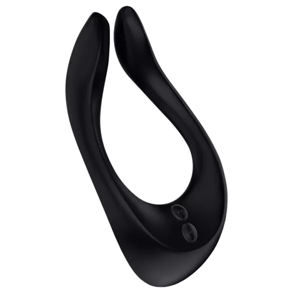 Satisfyer Endless Joy - ladattava, vedenpitävä parivibraattori (musta)