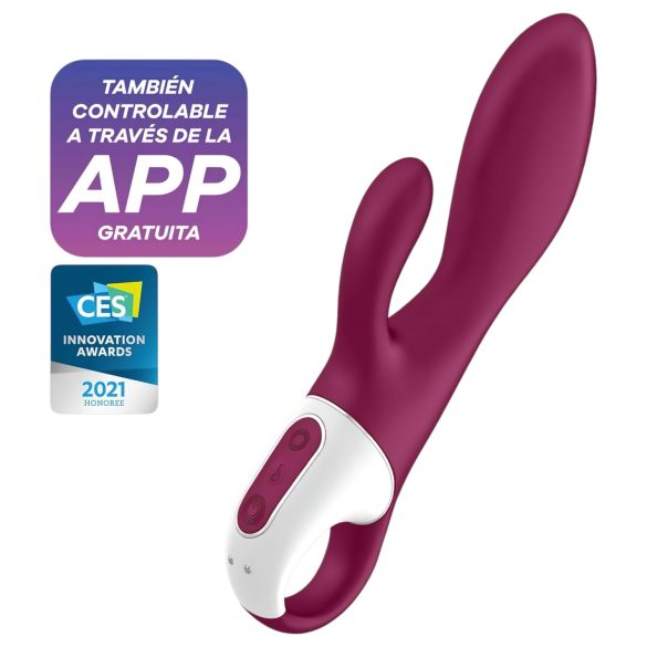 Satisfyer Heated Affair - lämpeävä klitoriskiihotin vibraattori - punainen