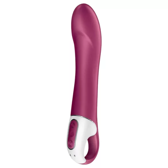 Satisfyer Big Heat - ladattava, lämmittävä G-pistevibraattori (punainen)