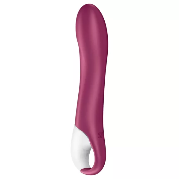 Satisfyer Big Heat - ladattava, lämmittävä G-pistevibraattori (punainen)