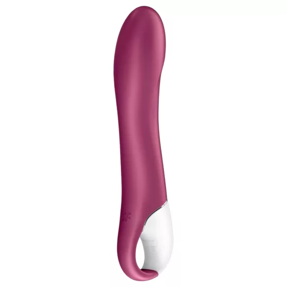 Satisfyer Big Heat - ladattava, lämmittävä G-pistevibraattori (punainen)