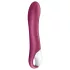Satisfyer Big Heat - ladattava, lämmittävä G-pistevibraattori (punainen)