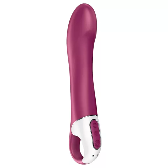 Satisfyer Big Heat - ladattava, lämmittävä G-pistevibraattori (punainen)
