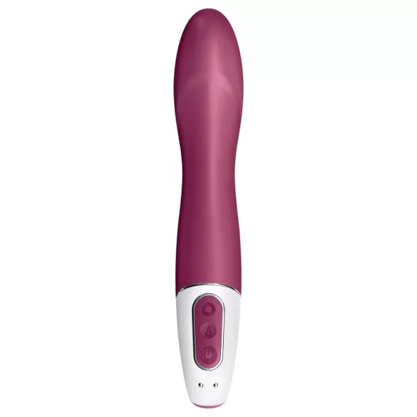 Satisfyer Big Heat - ladattava, lämmittävä G-pistevibraattori (punainen)