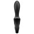 Satisfyer Heat Climax - älykäs lämmittävä anaalivibraattori (musta)