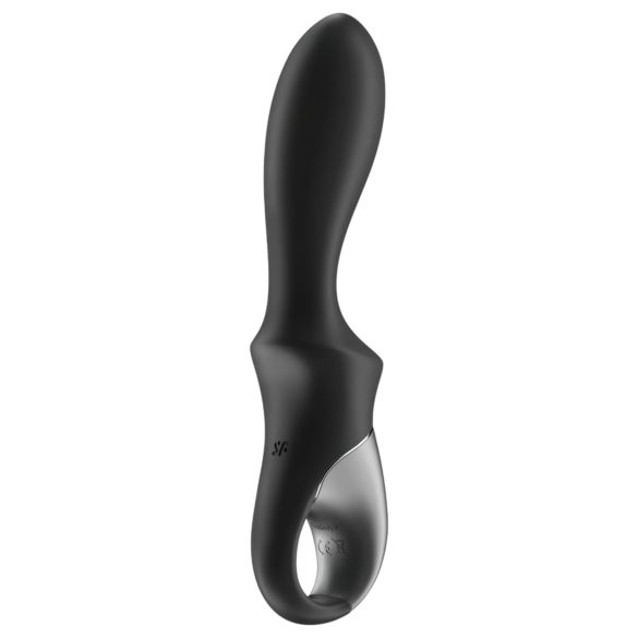 Satisfyer Heat Climax - älykäs lämmitettävä anaalivibraattori - musta