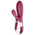 Satisfyer Hot Bunny - sovelluksella ohjattava lämpenevä klitoriskiihotin (punainen)