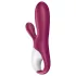 Satisfyer Hot Bunny - sovelluksella ohjattava lämpenevä klitoriskiihotin (punainen)