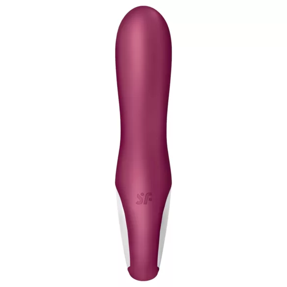 Satisfyer Hot Bunny - sovelluksella ohjattava lämpenevä klitoriskiihotin (punainen)
