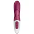 Satisfyer Hot Bunny - sovelluksella ohjattava lämpenevä klitoriskiihotin (punainen)