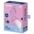 Satisfyer Love Triangle - Sovelluksella ohjattava paineaaltoklitoriskiihotin (valkoinen)