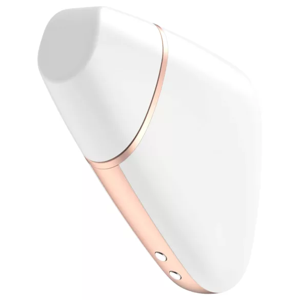 Satisfyer Love Triangle - Sovelluksella ohjattava paineaaltoklitoriskiihotin (valkoinen)