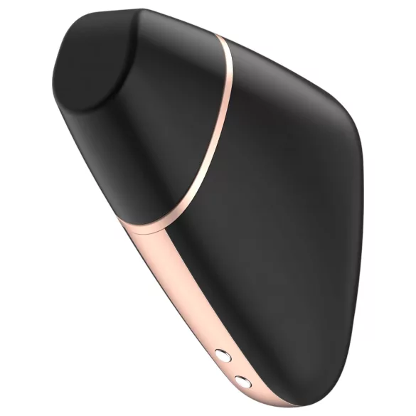 Satisfyer Love Triangle - älykkäästi ohjattava klitoriskiihotin - musta