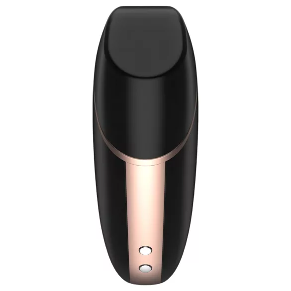Satisfyer Love Triangle - älykkäästi ohjattava klitoriskiihotin - musta