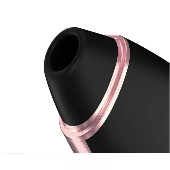 Satisfyer Love Triangle - älykkäästi ohjattava klitoriskiihotin - musta