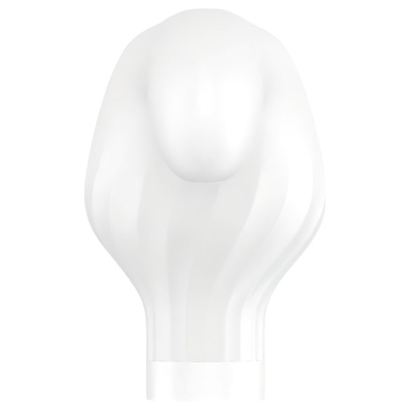 Satisfyer Double Wand-er - Älykäs vibraattori (valkoinen)