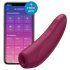 Satisfyer Curvy 1+ Älykäs ilmapulsio klitorisstimulaattori (punainen)