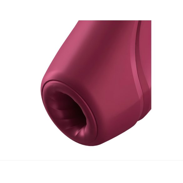 Satisfyer Curvy 1+ - älykkäästi ohjattava klitoriskiihotin - paineaalto