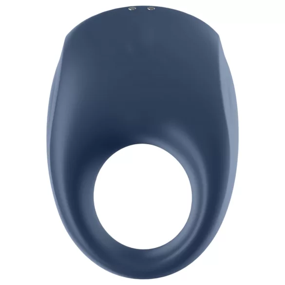 Satisfyer Strong One - Sovelluksella ohjattava värisevä penisrengas miehille (sininen)