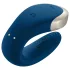 Satisfyer Double Love - parivibraattori Bluetooth - sininen