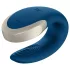 Satisfyer Double Love - parivibraattori Bluetooth - sininen
