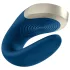 Satisfyer Double Love - parivibraattori Bluetooth - sininen