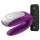 Satisfyer Double Fun - sovelluksella ohjattava parivibraattori (liila)