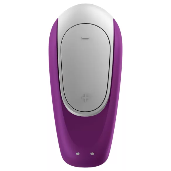 Satisfyer Double Fun - sovelluksella ohjattava parivibraattori (liila)
