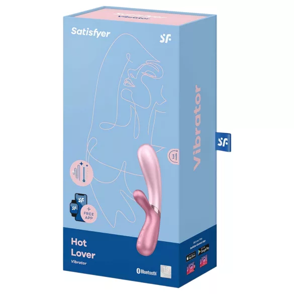 Satisfyer Hot Lover - älyvibraattori - pinkki