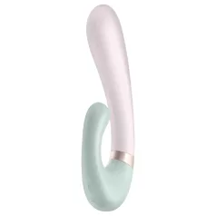   Satisfyer Heat Wave - lämpenevä älyvibraattori varrella - mintunvihreä