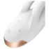 Satisfyer Double Flex - Sovelluksella ohjattava klitoriskiihotinvarrellinen vibraattori (valkoinen)