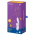 Satisfyer Double Flex - Sovelluksella ohjattava klitoriskiihotinvarrellinen vibraattori (valkoinen)