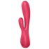Satisfyer Mono Flex - Älykäs vedenpitävä värinälaite (punainen)