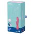Satisfyer Mono Flex - Älykäs vedenpitävä värinälaite (punainen)
