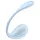 Satisfyer Smooth Petal - vibraatiomuna kaukosäätimellä - sininen