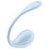 Satisfyer Smooth Petal - älykäs vibraattorimuna (sininen)