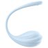 Satisfyer Smooth Petal - älykäs vibraattorimuna (sininen)