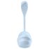 Satisfyer Smooth Petal - älykäs vibraattorimuna (sininen)