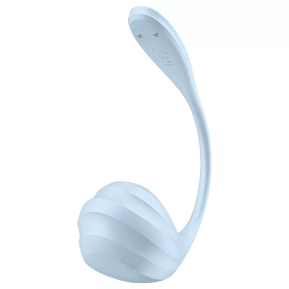 Satisfyer Smooth Petal - vibraatiomuna kaukosäätimellä - sininen