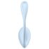 Satisfyer Smooth Petal - älykäs vibraattorimuna (sininen)