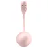 Satisfyer Ribbed Petal - kauko-ohjattava vibraatiomuna - pinkki