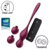 Satisfyer Love Birds Vary - sovelluksella ohjattava vibraatiogeishakuula (punainen)