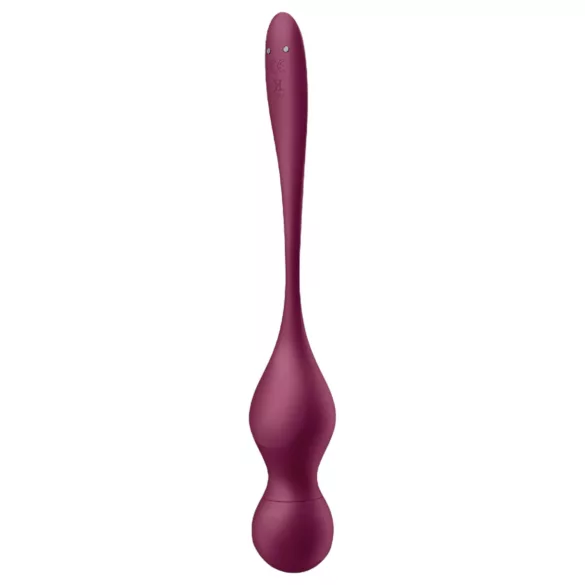 Satisfyer Love Birds Vary - sovelluksella ohjattava vibraatiogeishakuula (punainen)