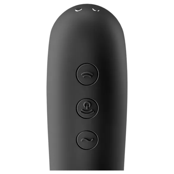 Satisfyer Dual Kiss - vibraattori klitorikselle ja emättimelle - ladattava